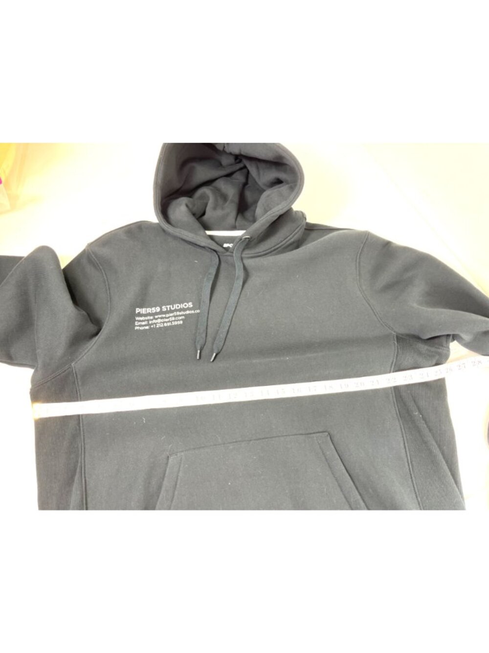 Sport-Tek Black Hoodie Pier59 Studios XL Graphic Pullover 73d - Picture 5 of 7